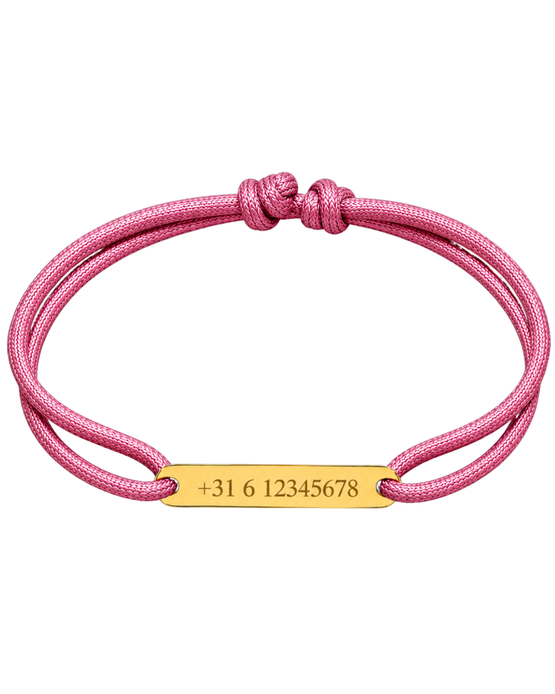 Kids tag koord armband